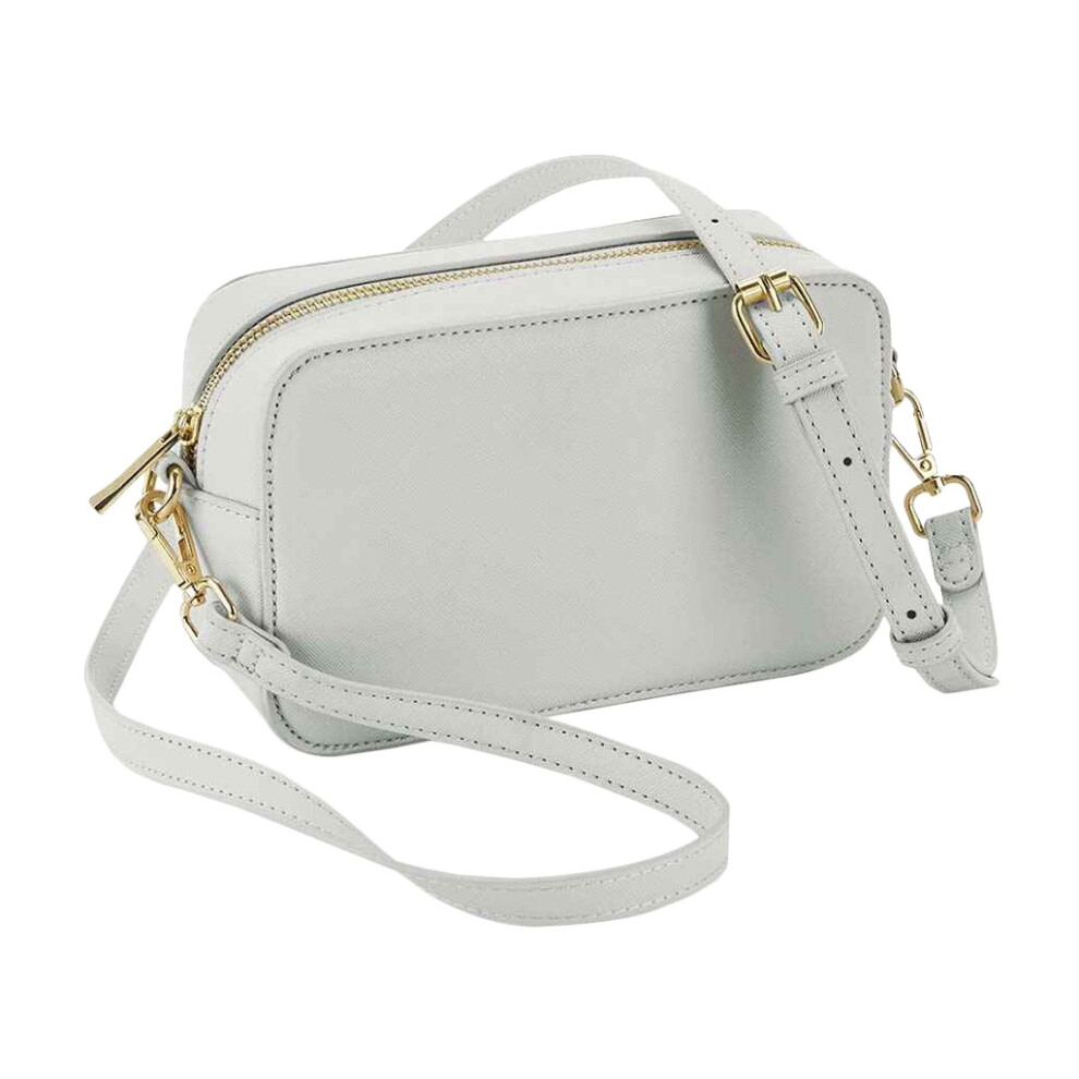 (One Size, Soft Grey) Bagbase Boutique Crossbody Bag 