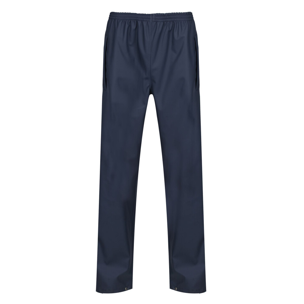 (4XL, Navy) Regatta Mens Stormflex II Waterproof Over Trousers