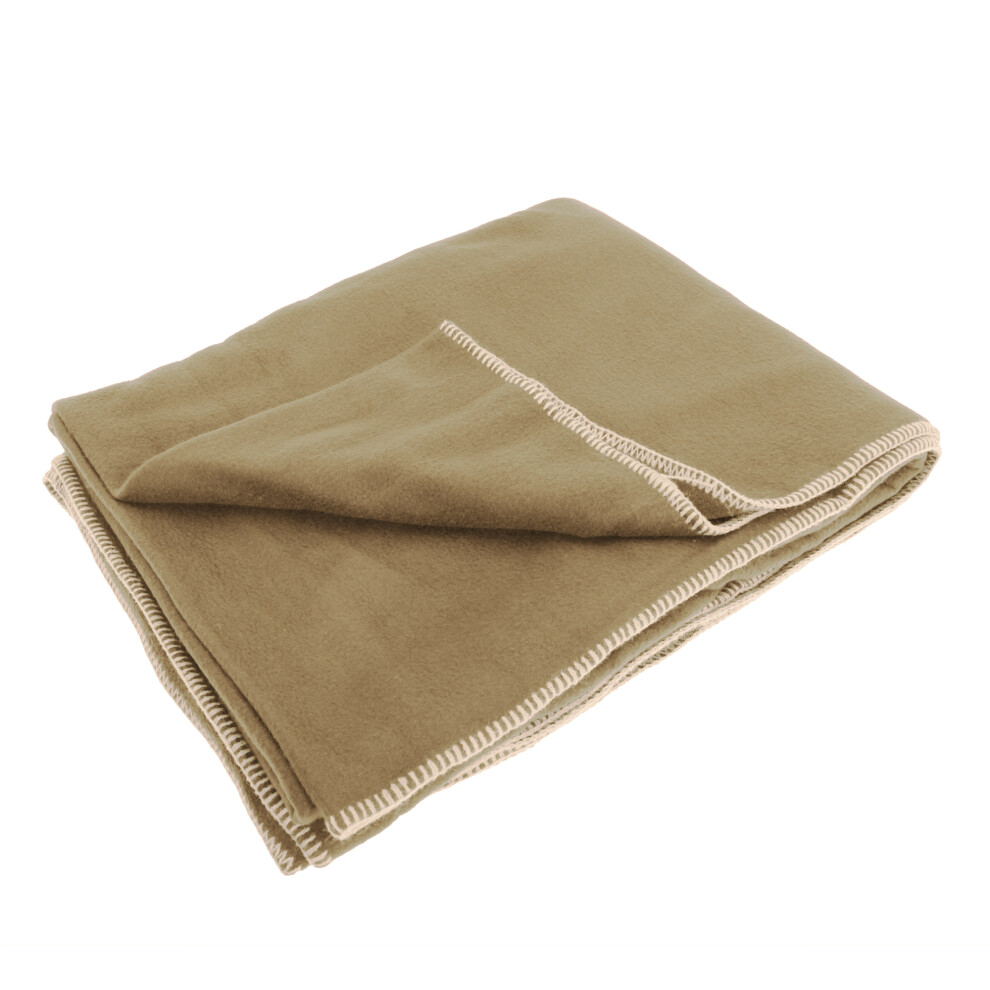 (One Size, Natural) Result Plain Warm Outdoor Fleece Blanket (330gsm)