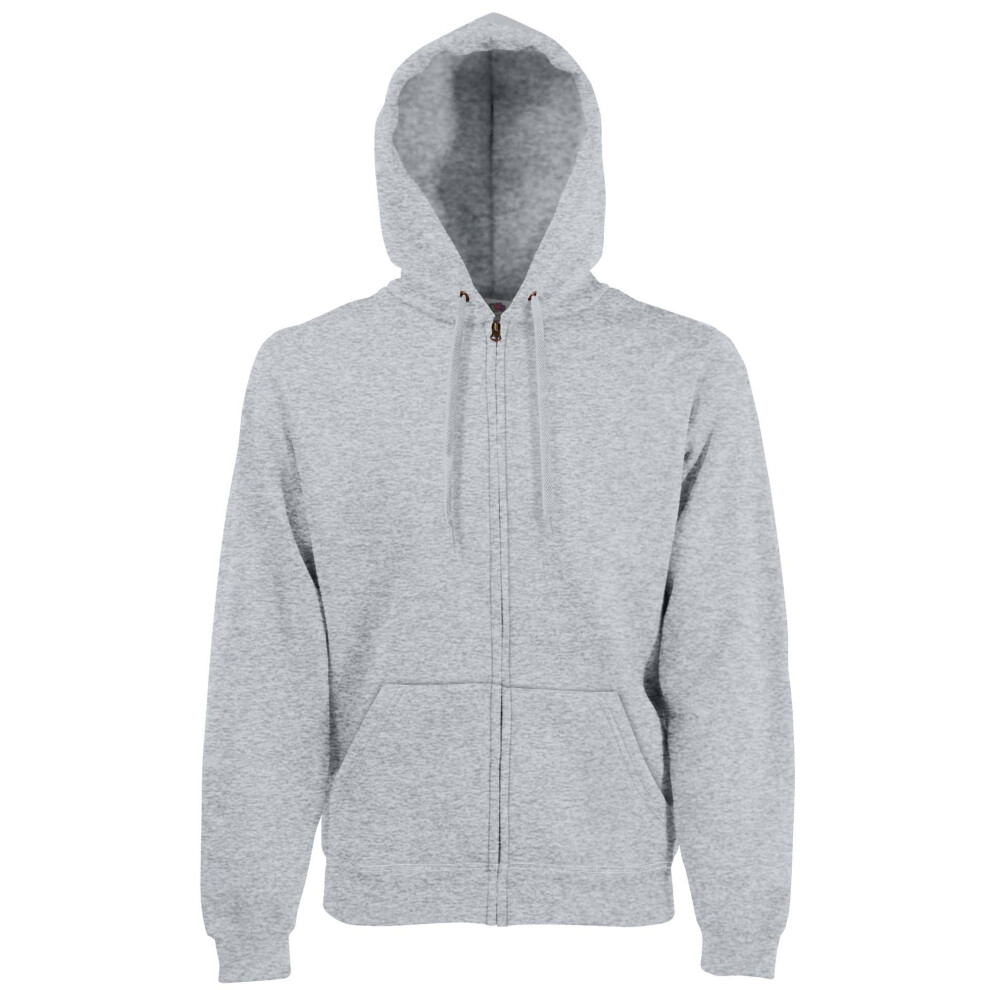 Premium 70 30 Hooded Zip-Up Sweatshirt Hoodie