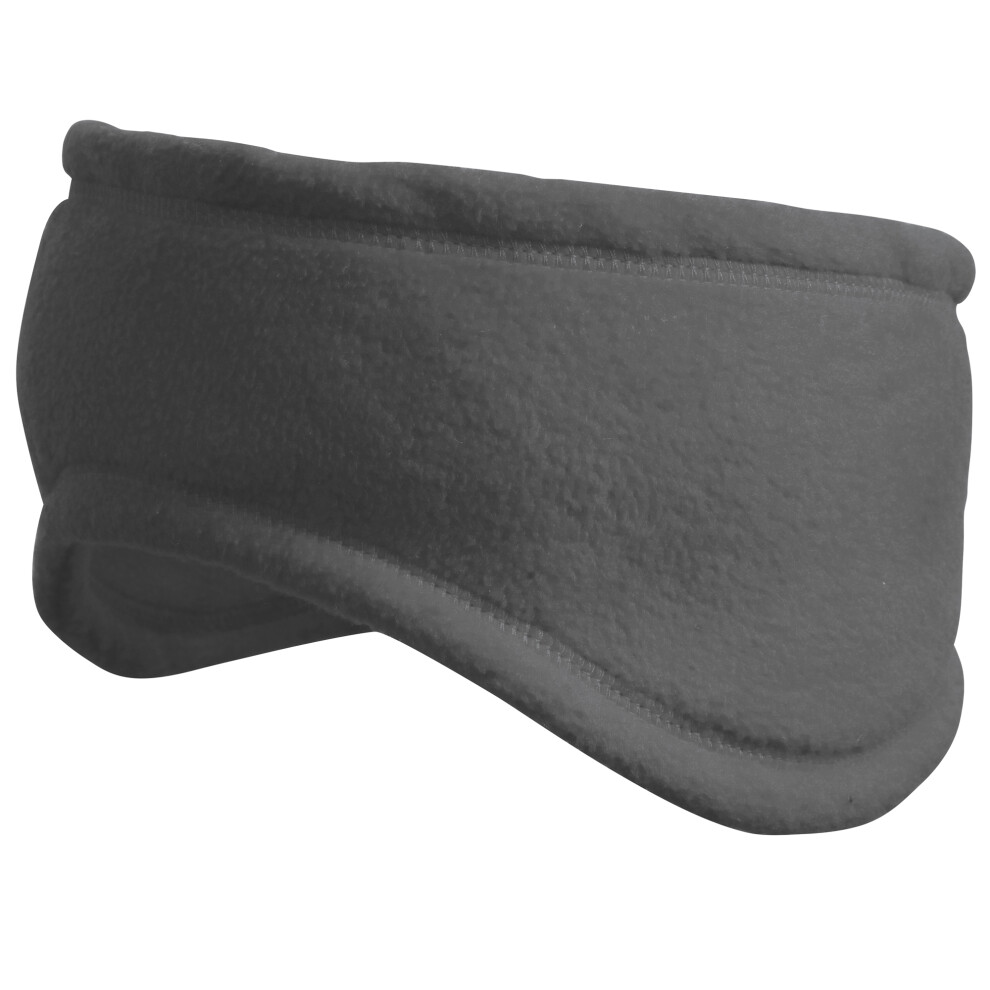 (L, Grey) Result Adult Unisex Winter Essentials Active Fleece Headband