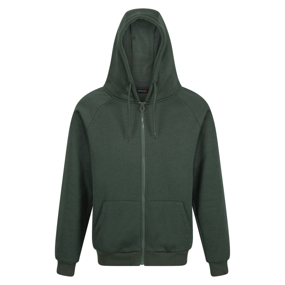 (L, Dark Green) Regatta Mens Pro Full Zip Hoodie