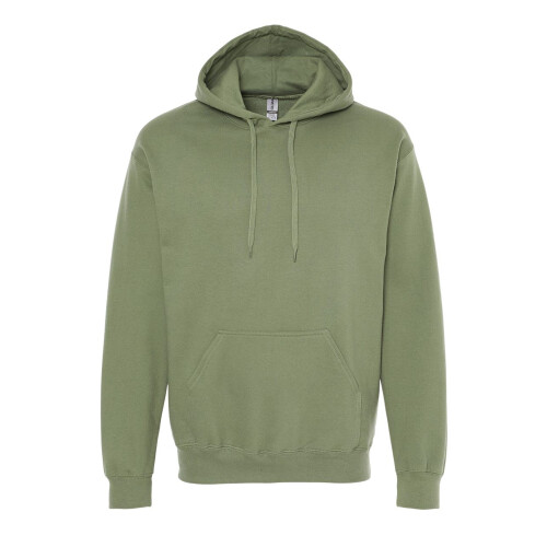 Military green gildan hoodie sale