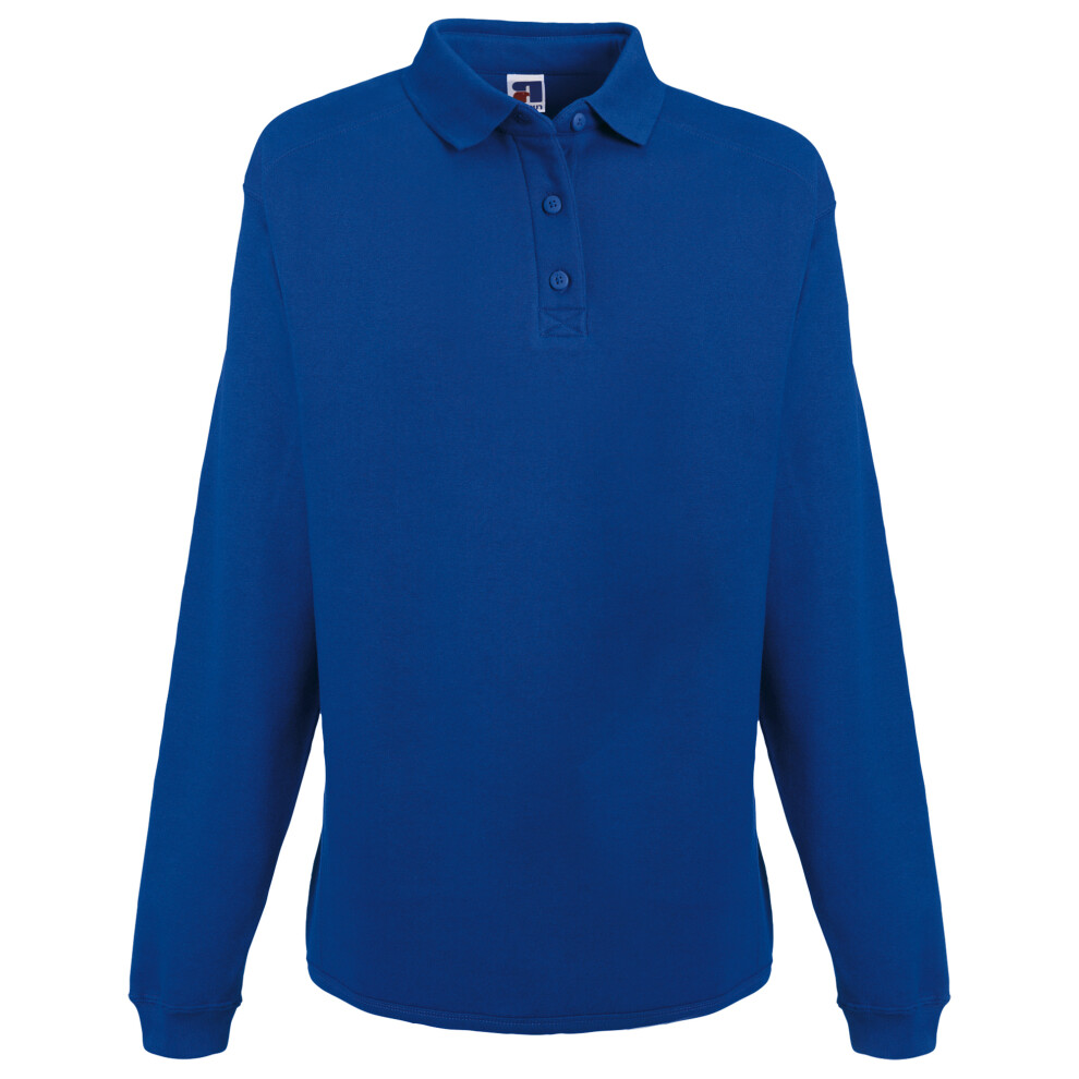 (XL, Bright Royal) Russell Europe Mens Heavy Duty Collar Sweatshirt 