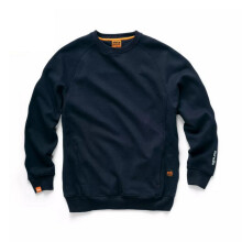 (L, Navy) Scruffs Mens Work Sweatshirt