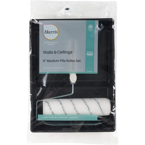 Harris Harris Seriously Good Paint Roller Set for Walls & Ceilings 9"