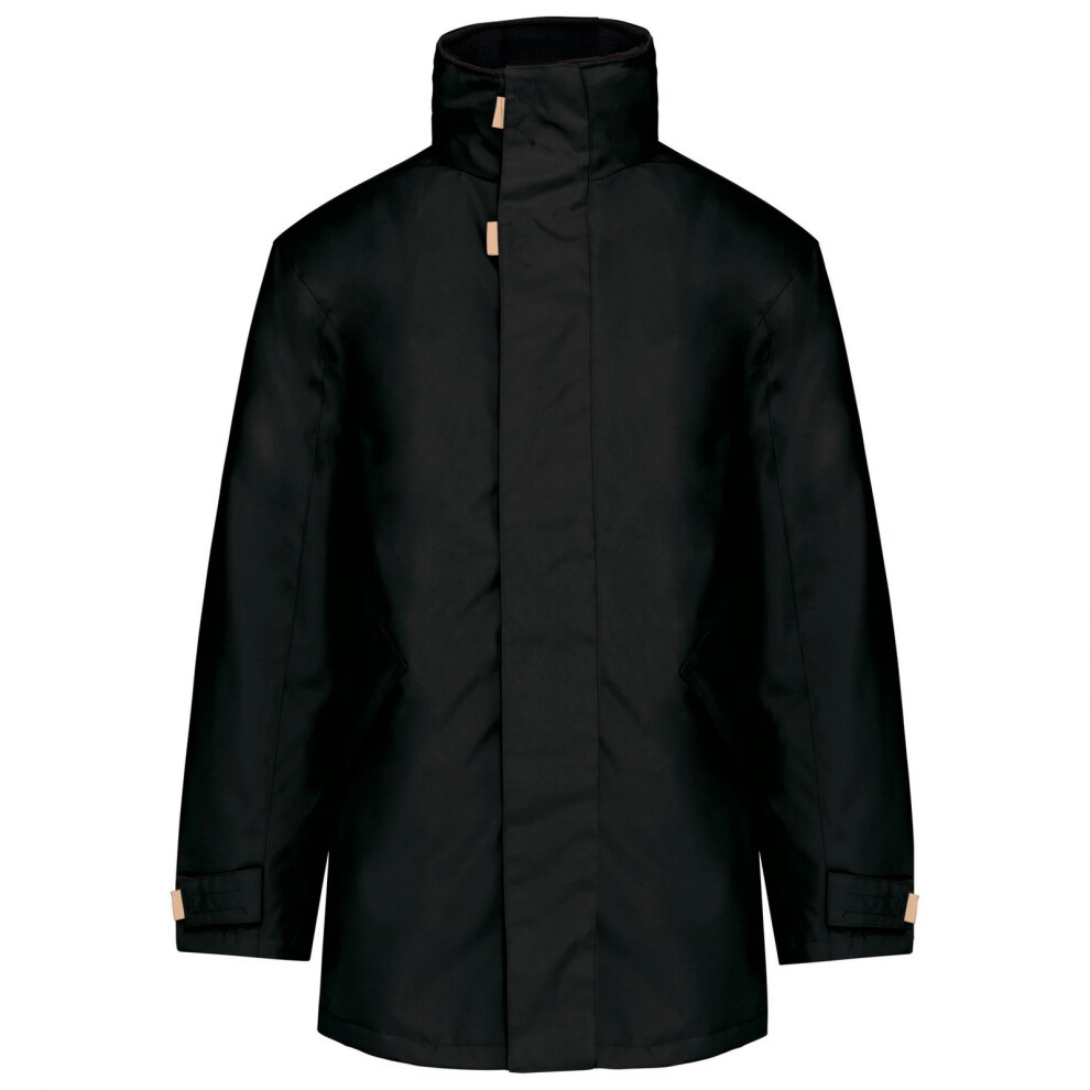 (XL, Black) Kariban Mens Parka