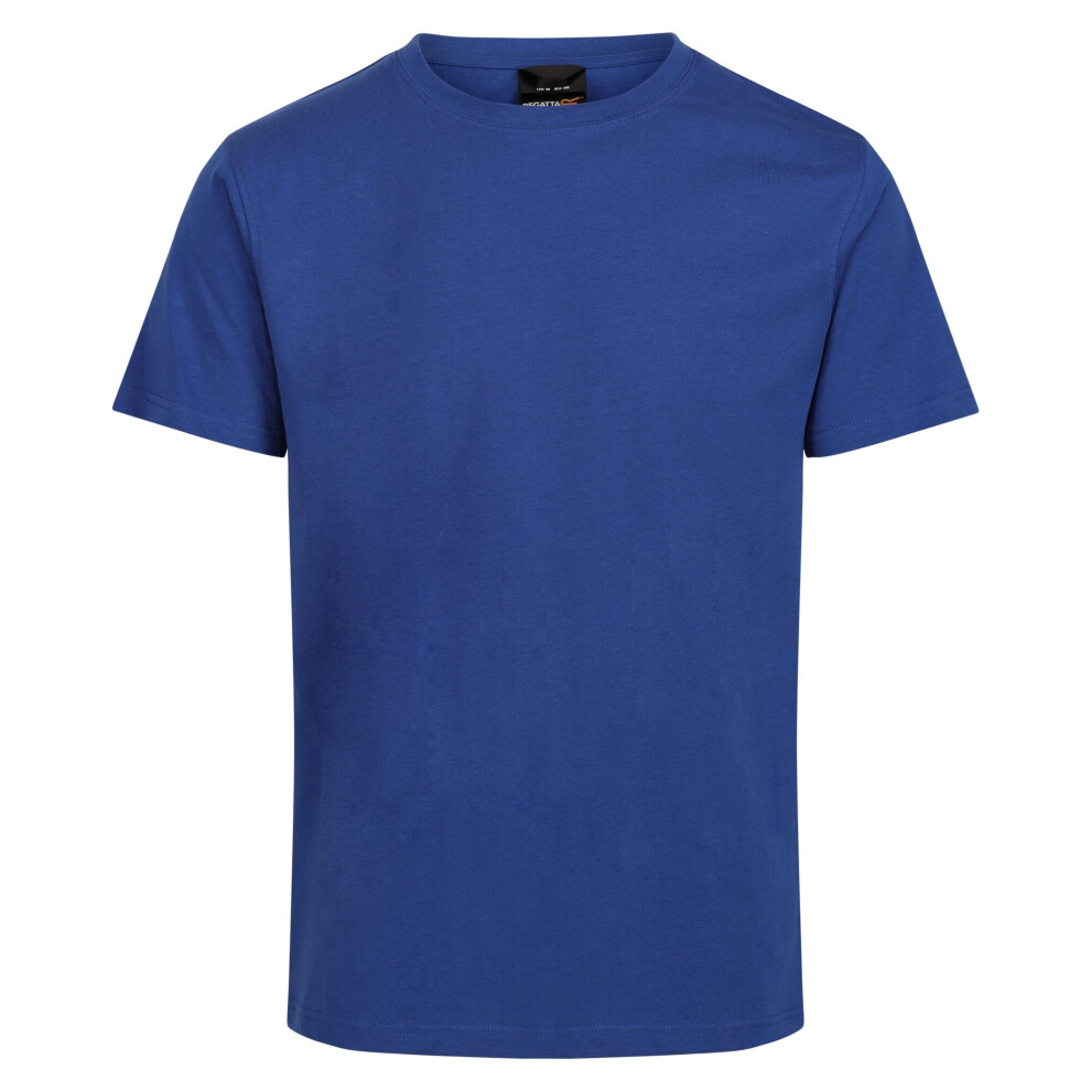 (XS, New Royal) Regatta Mens Pro Cotton Soft Touch T-Shirt