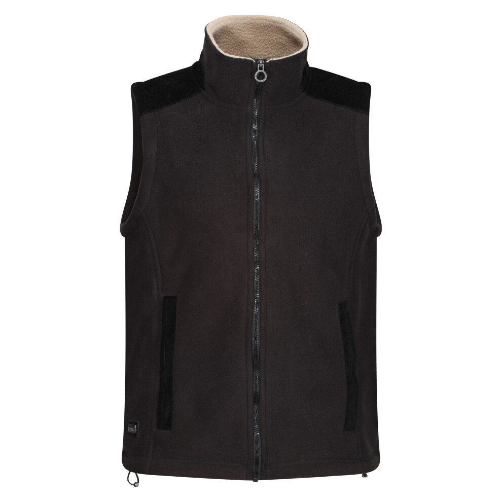 (M, Black) Regatta Mens Faversham Fleece Body Warmer