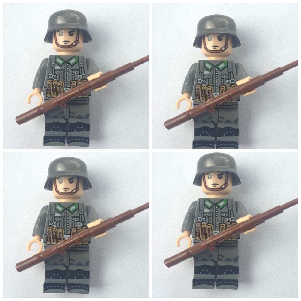 World War Military Soldiers Models Mini Action Figures Fit Lego Toys