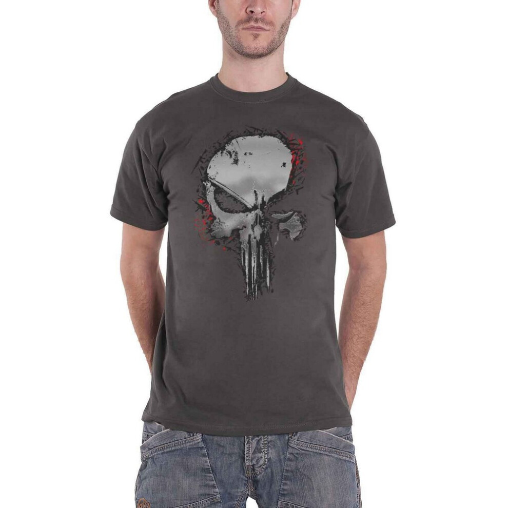 Punisher Metallic Skull T-Shirt