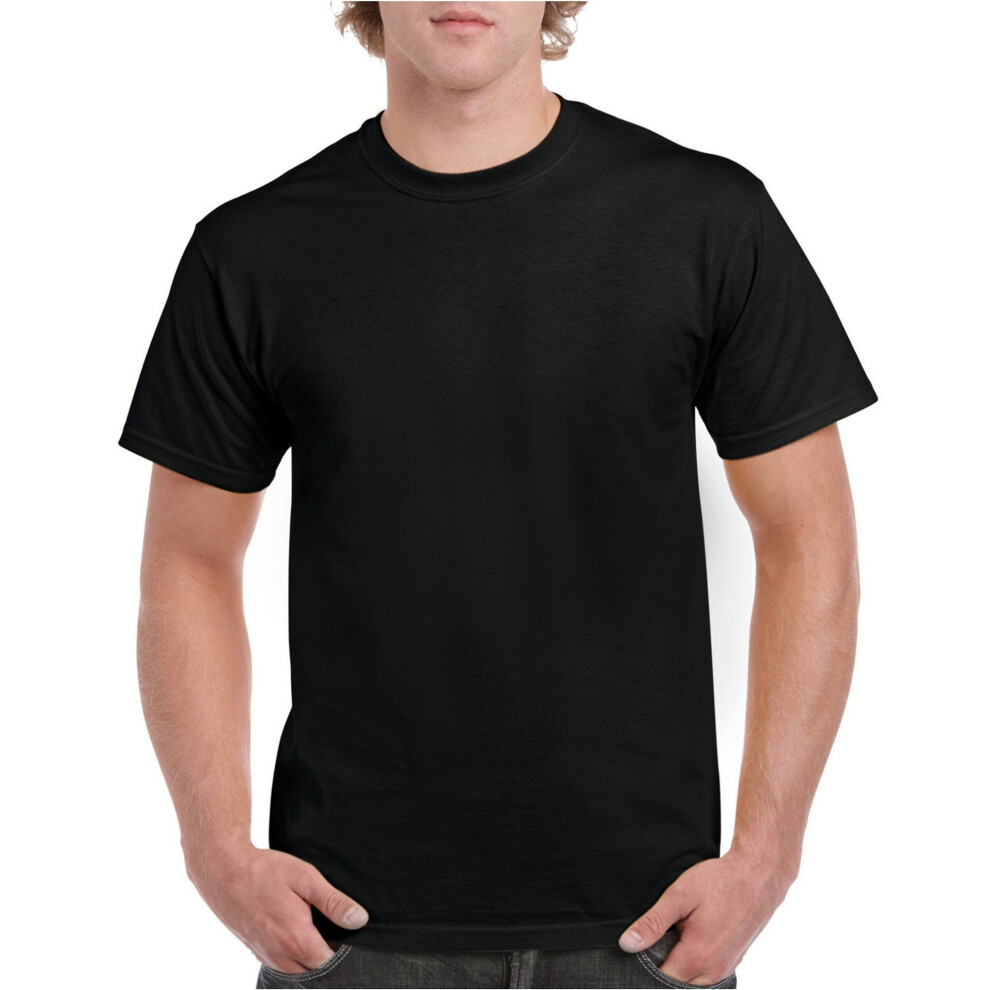 (S, Black) Gildan Hammer Unisex Adult Cotton Classic T-Shirt