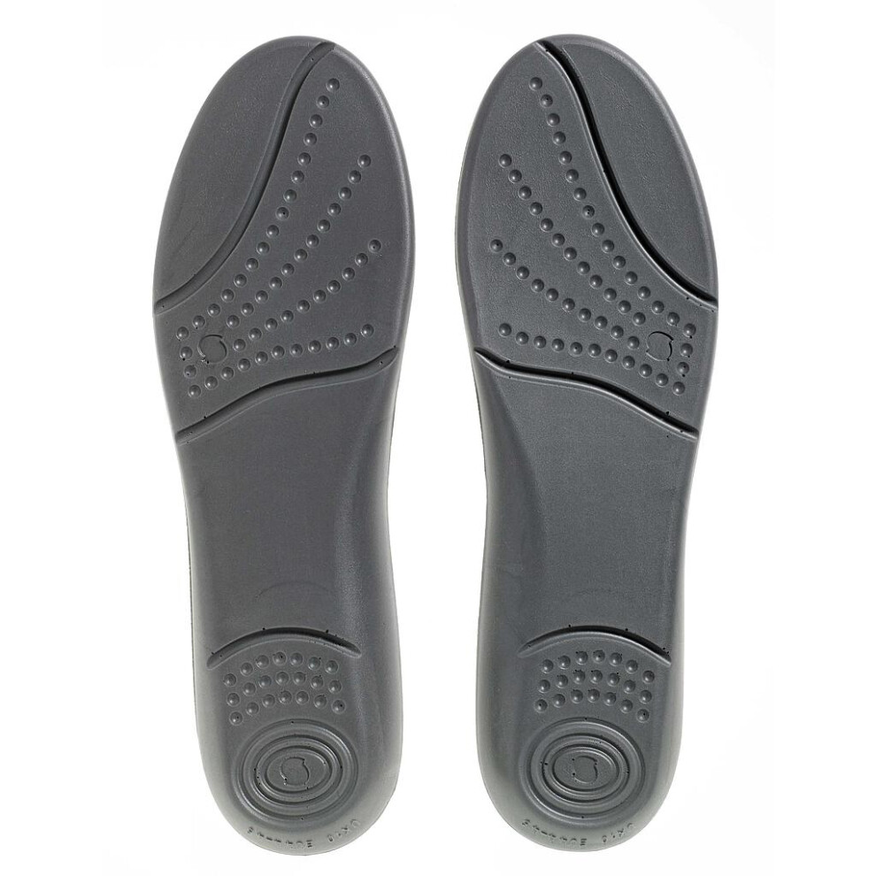 (10 UK, Dark Grey) Sorbothane Cush N Step Insoles