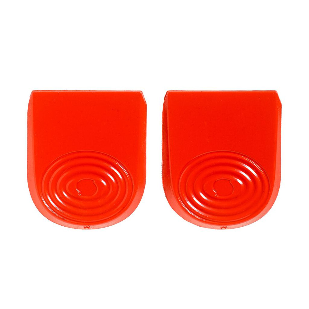 (3 UK-5 UK, Red) Sorbothane Heel Pads