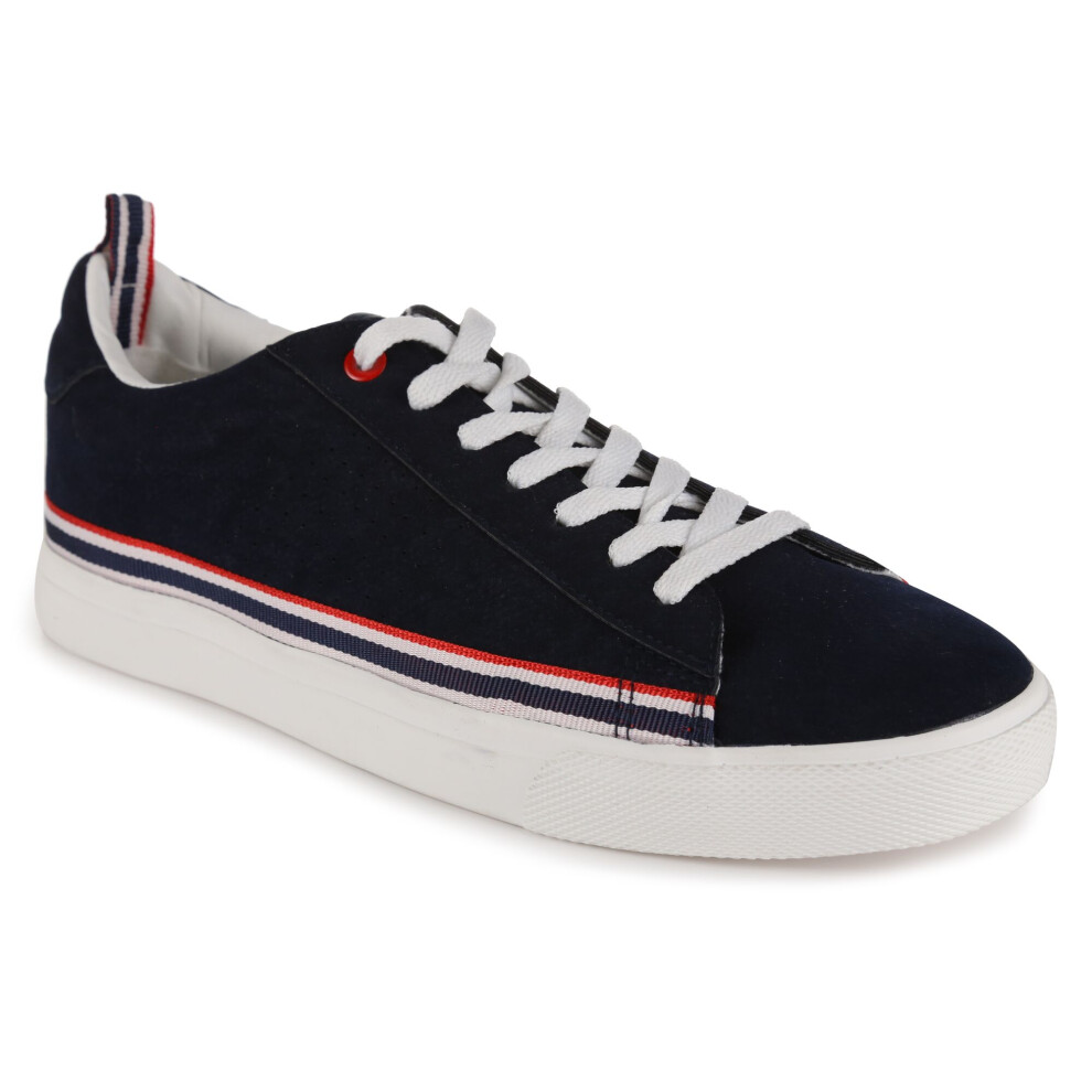 (8 UK, Navy) Regatta Great Outdoors Mens Stripe Casual Trainers