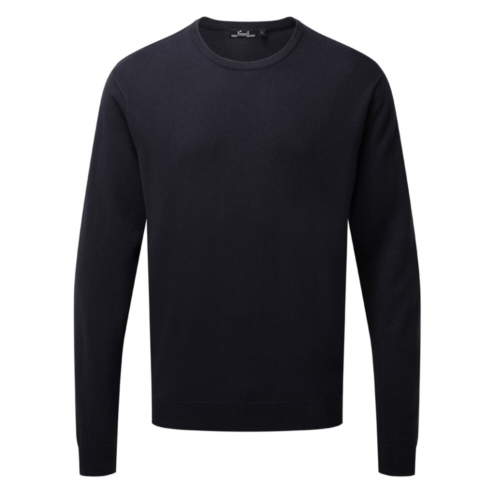 Cotton Rich Crew Neck Sweater