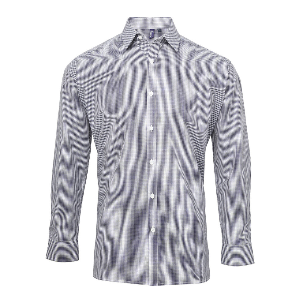 Microcheck Long Sleeve Shirt