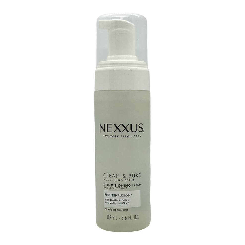 Nexxus Clean & Pure with ProteinFusion Conditioning Hair Foam 5.5 Oz