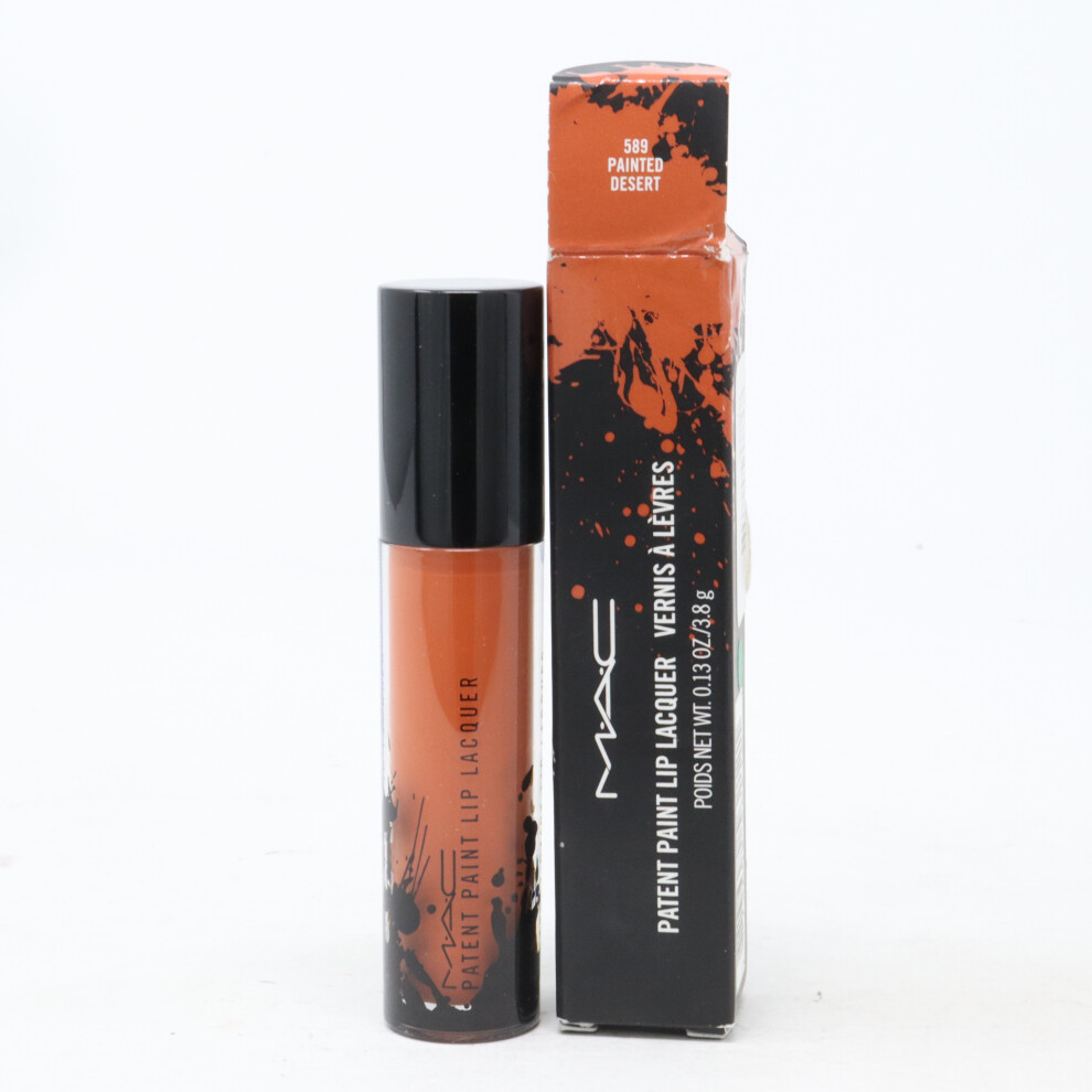 (589 Painted Desert) Mac Patent Paint Lip Lacquer  0.13oz/3.8g New With Box
