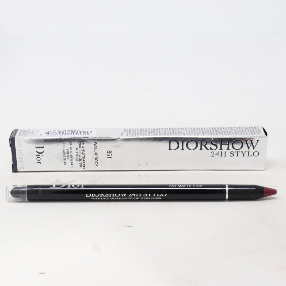 (581 Matte Pink) Dior Diorshow 24H Stylo Waterproof Eyeliner  0.0007oz/0.2g New With Box