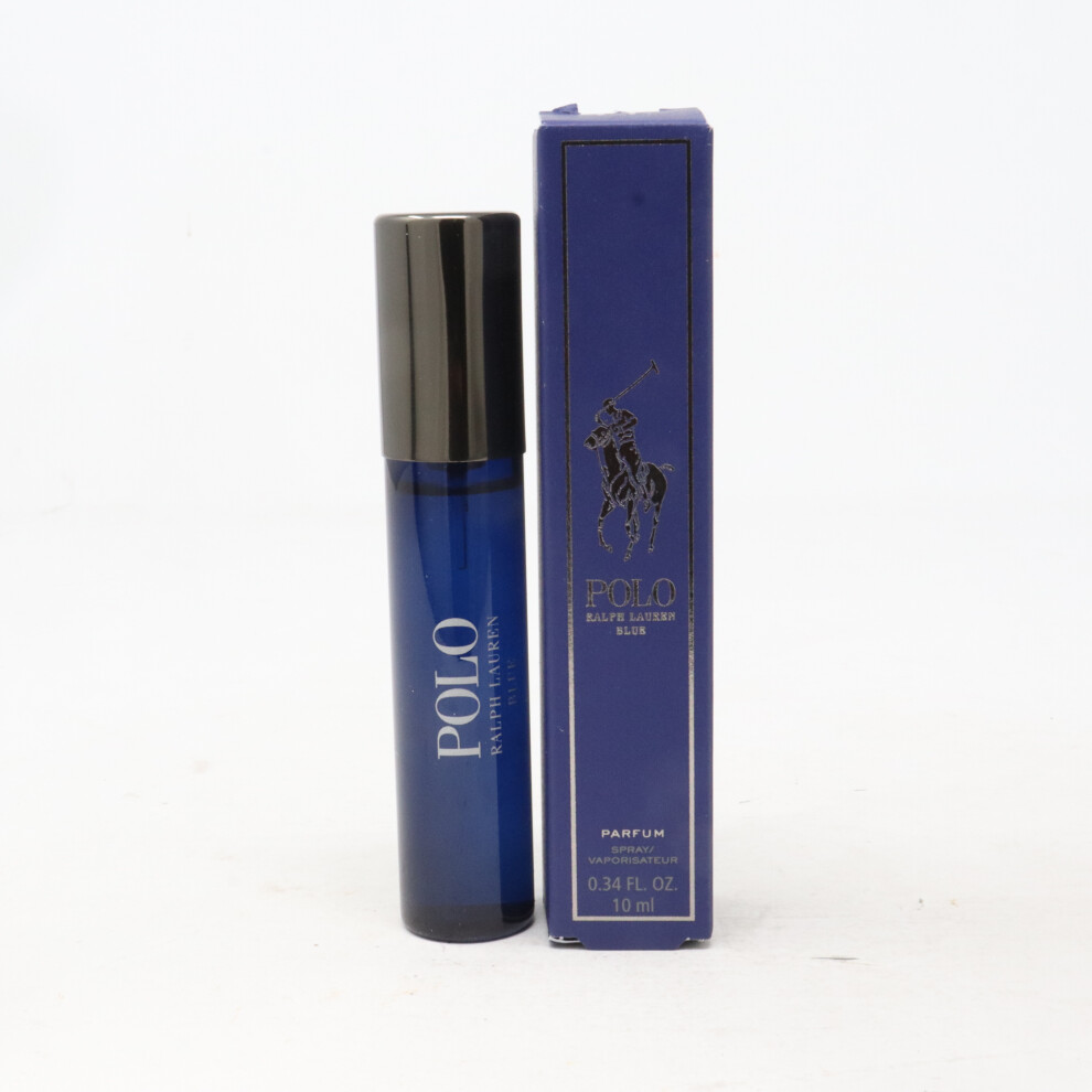 Polo Blue by Ralph Lauren Parfum 0.34oz/10ml Spray New With Box