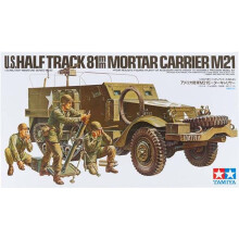 Tamiya U.S. 81mm Motar Carrier M21 1:35 Model Kit