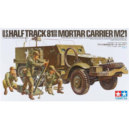 Tamiya Tamiya U.S. 81mm Motar Carrier M21 1:35 Model Kit
