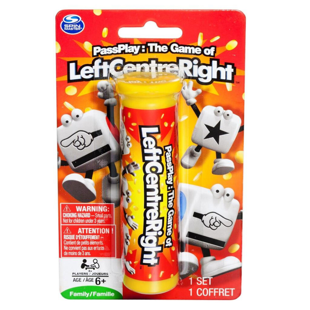 PassPlay: Left Centre Right LCR Dice Game