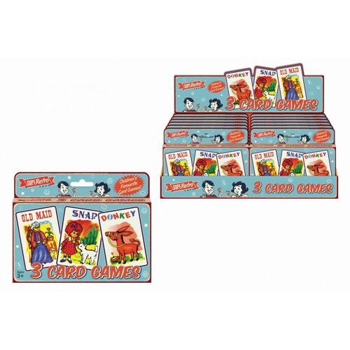 Kandy Toys 12 Packs of Retro Card Games
