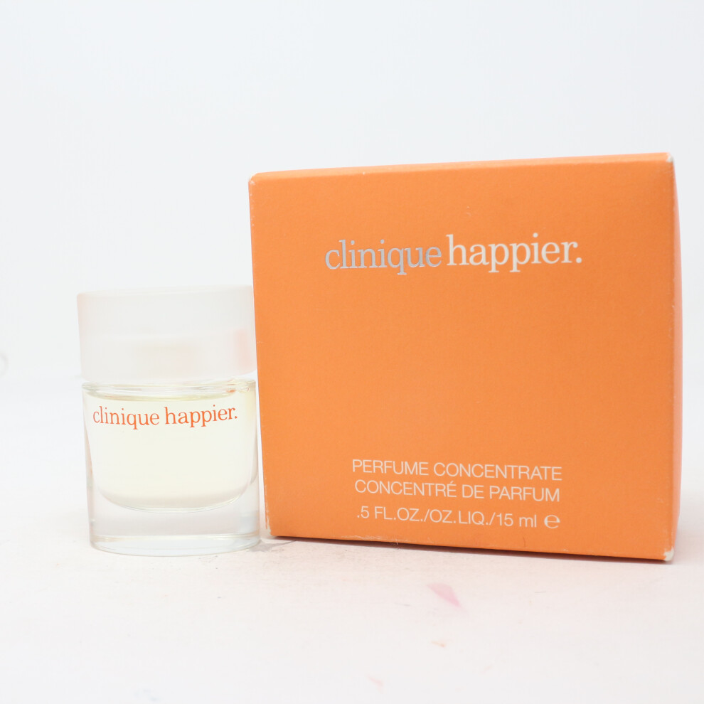 Clinique Happier Perfume Concentrate Splash For Women 1.0oz / 30ml