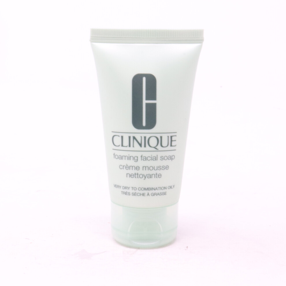 Clinique Foaming Facial Soap  1.0oz/30ml New