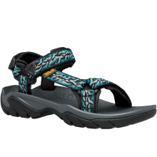 (4 UK, Deep Lake) Teva Womens Terra FI 5 Adjustable Summer Outdoor Walking Flip Flops Sandals