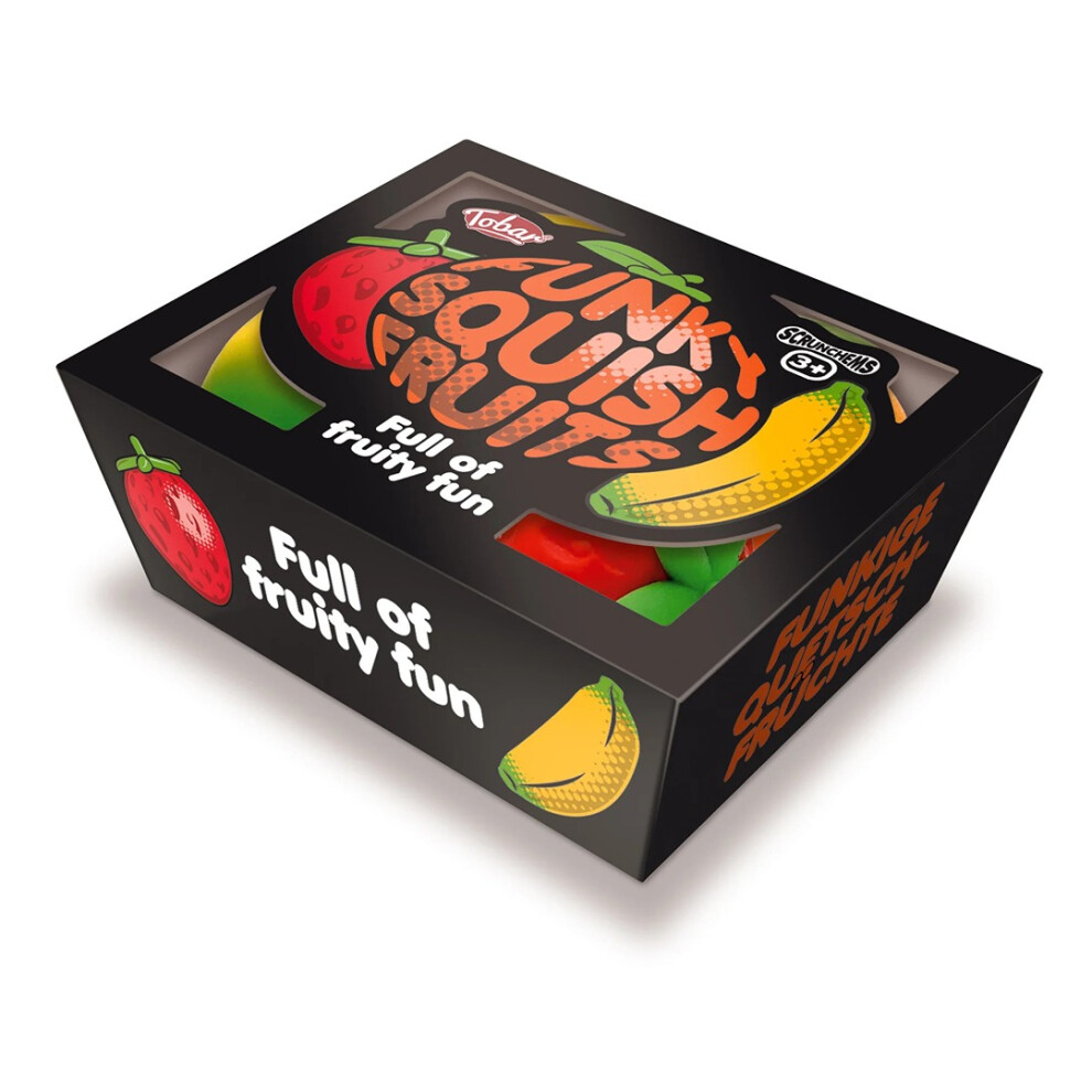 Tobar Scrunchems Groovy Fruits Squishies