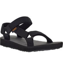 (11K UK, Black) Teva Kids Original Universal Adjustable Summer Outdoor Flip Flops Sandals