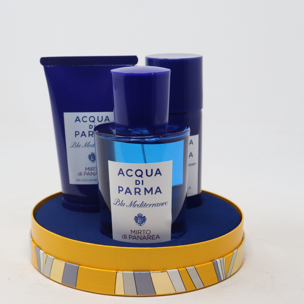 Acqua Di Parma Emilio Pucci Mirto Di Panarea Eau De Toilette 3-Pcs Set   New