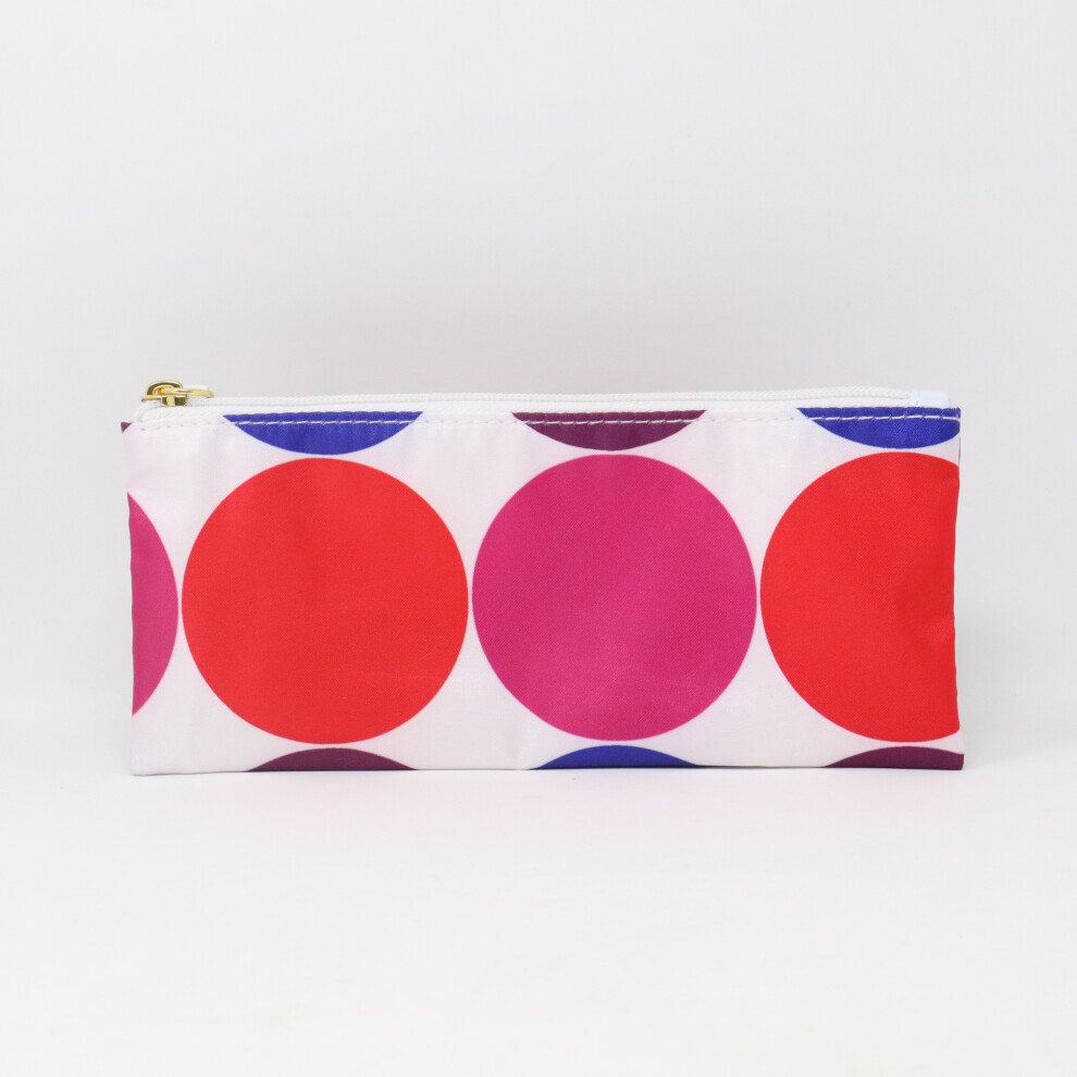 Estee Lauder Lisa Perry Polka Dot Print Small Cosmetic Bag  / New