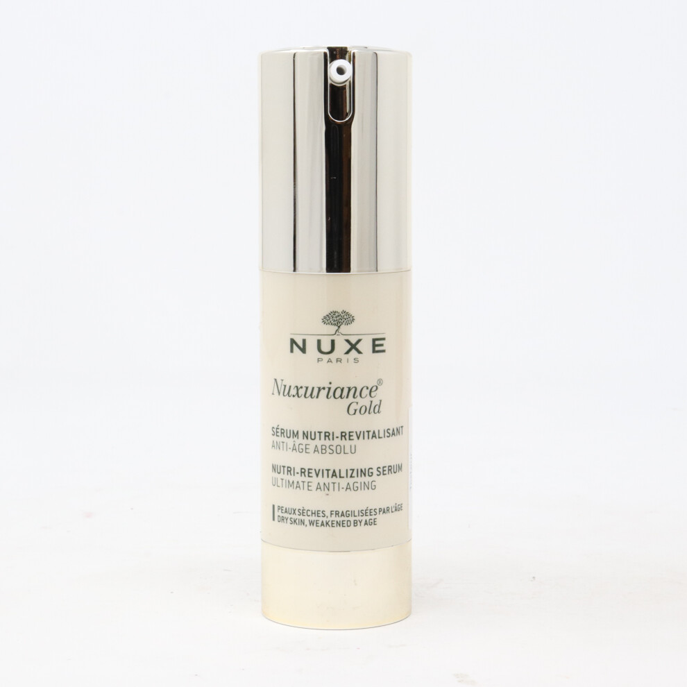 Nuxe Paris Nuxuriance Gold Nutri-Revitalizing Serum 1.0oz