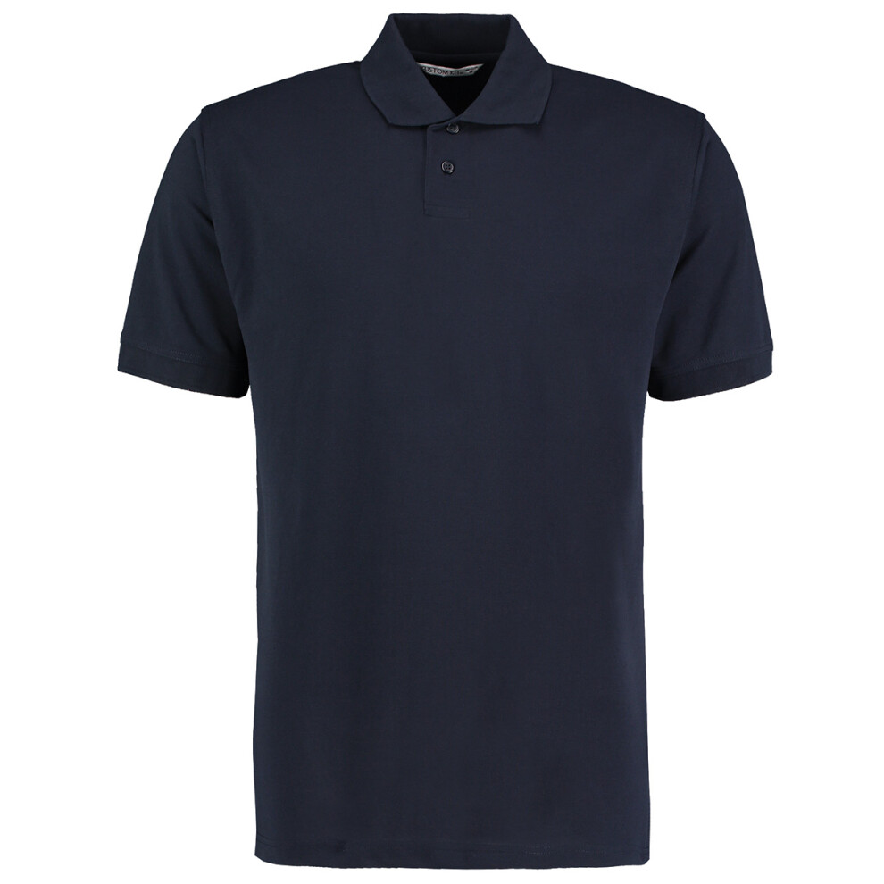 Kustom Kit Men's Blue (Xl, Navy) Regular Fit Workforce Pique Polo Shirt