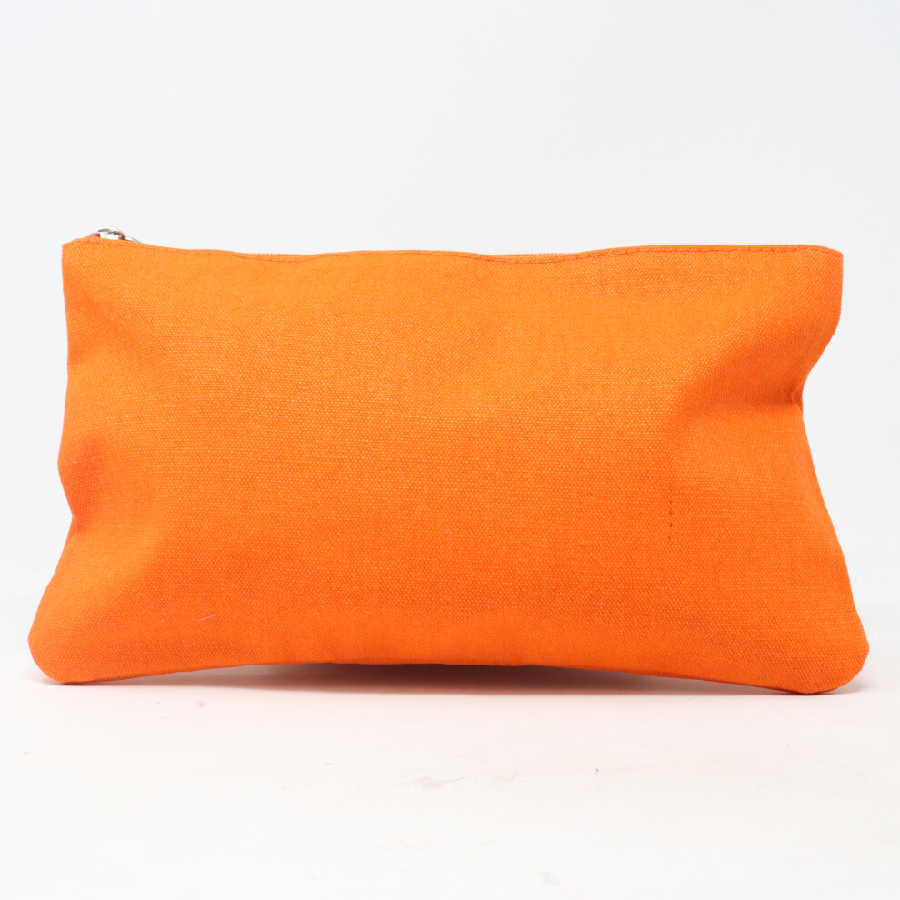 Origins Orange Cosmetic Bag  / New