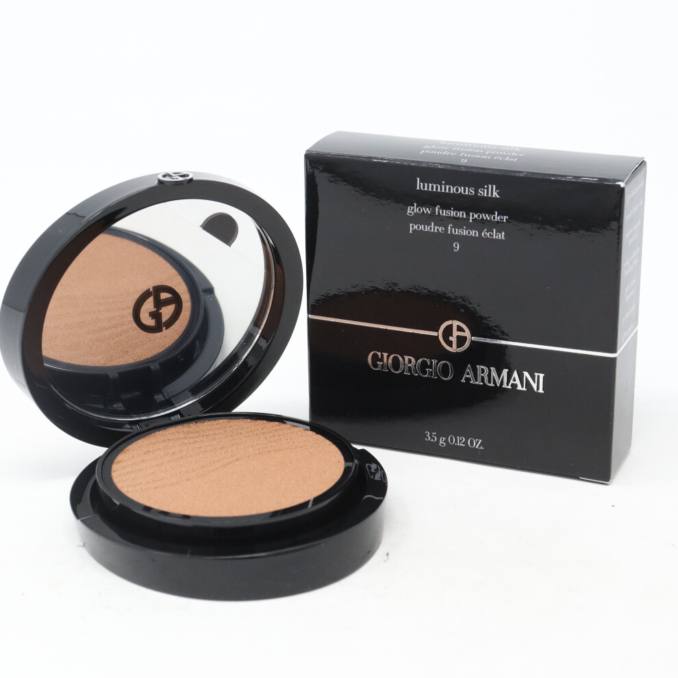 (9) Giorgio Armani Luminous Silk Glow Fusion Powder  0.12oz/3.5g New With Box