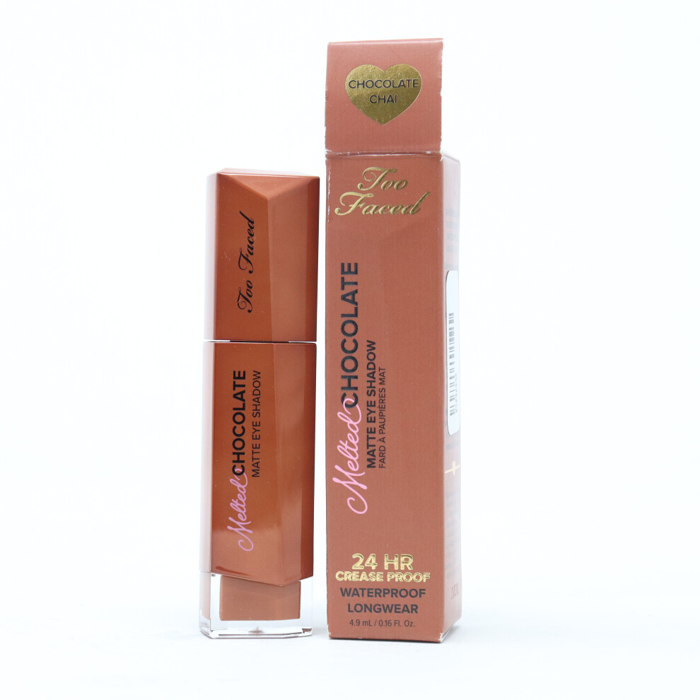 (Chocolate Chai) Too Faced Melted Chocolate Matte Eyeshadow  0.16oz/4.9ml New With Box-image-OPC-P8ZG68M-NEW