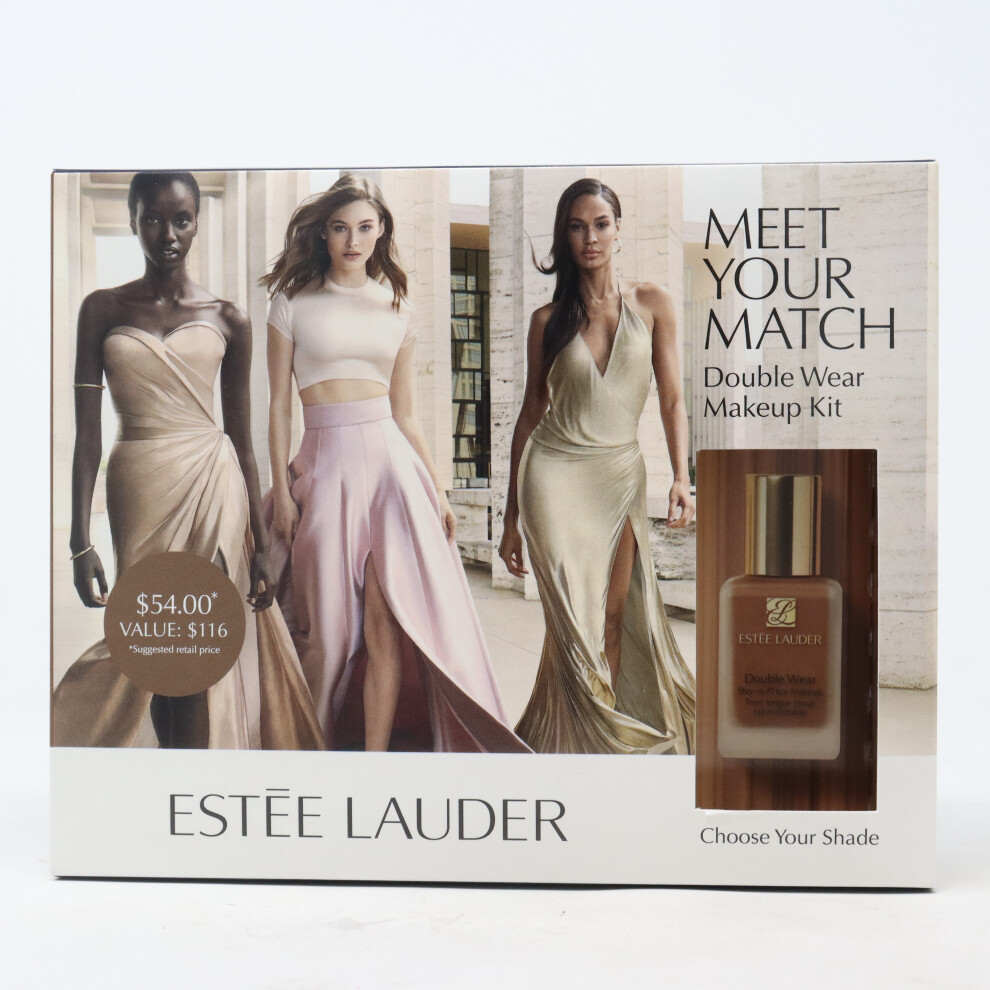 Estee Lauder Meet Your Match Double Wear Makeup Kit  / New With Box