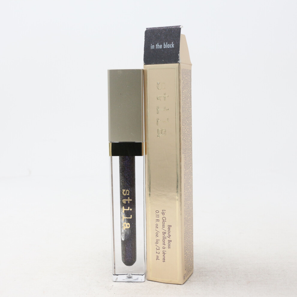 (In The Black) Stila Beauty Boos Lip Gloss  0.11oz/3.2ml New With Box