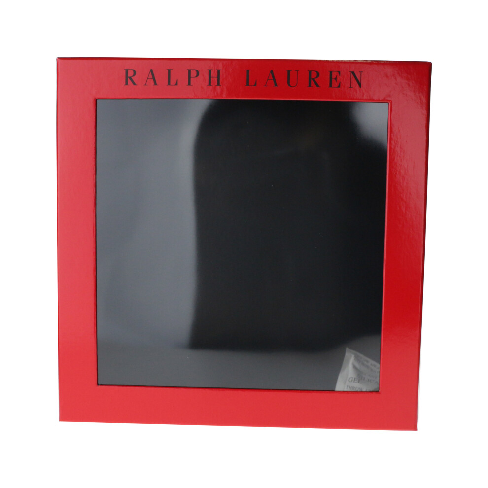 Ralph Lauren Red Empty Container 8.5" X 8.5" X 4"