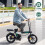 HITWAY HITWAY E-Bike for Adults 16" Lightweight 250W Electric Folding Bike 2