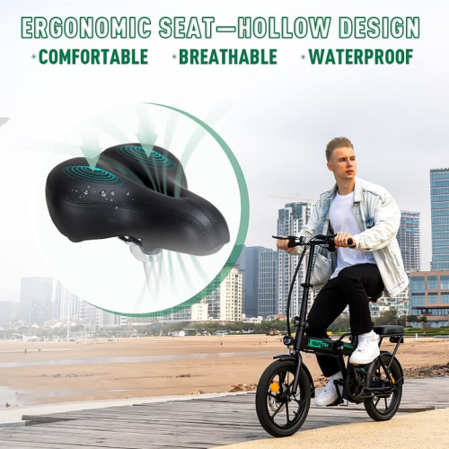 HITWAY HITWAY E-Bike for Adults 16" Lightweight 250W Electric Folding Bike 2