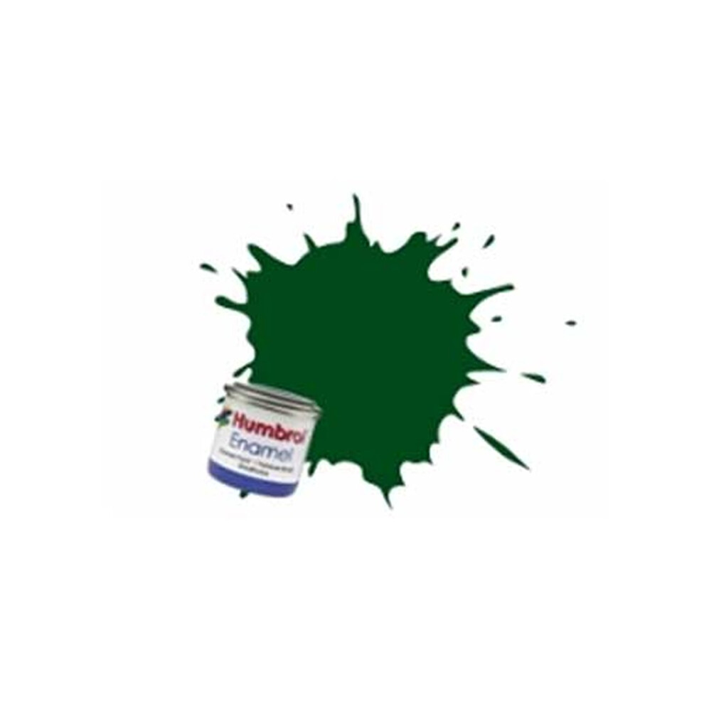 Humbrol Enamel Paint 14ml No 3 Brunswick Green - Gloss