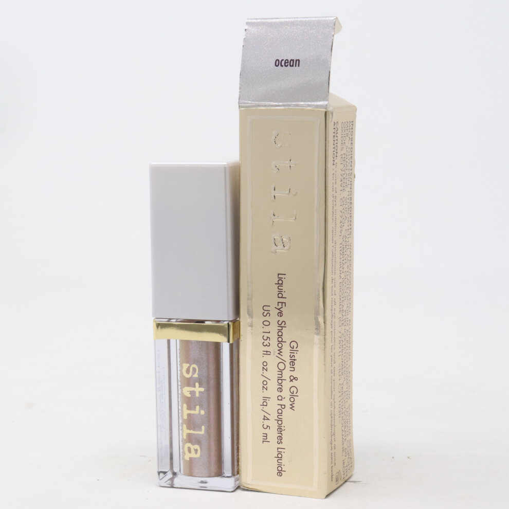 (Ocean) Stila Shimmer & Glow Liquid Eye Shadow  0.153oz/4.5ml New With Box