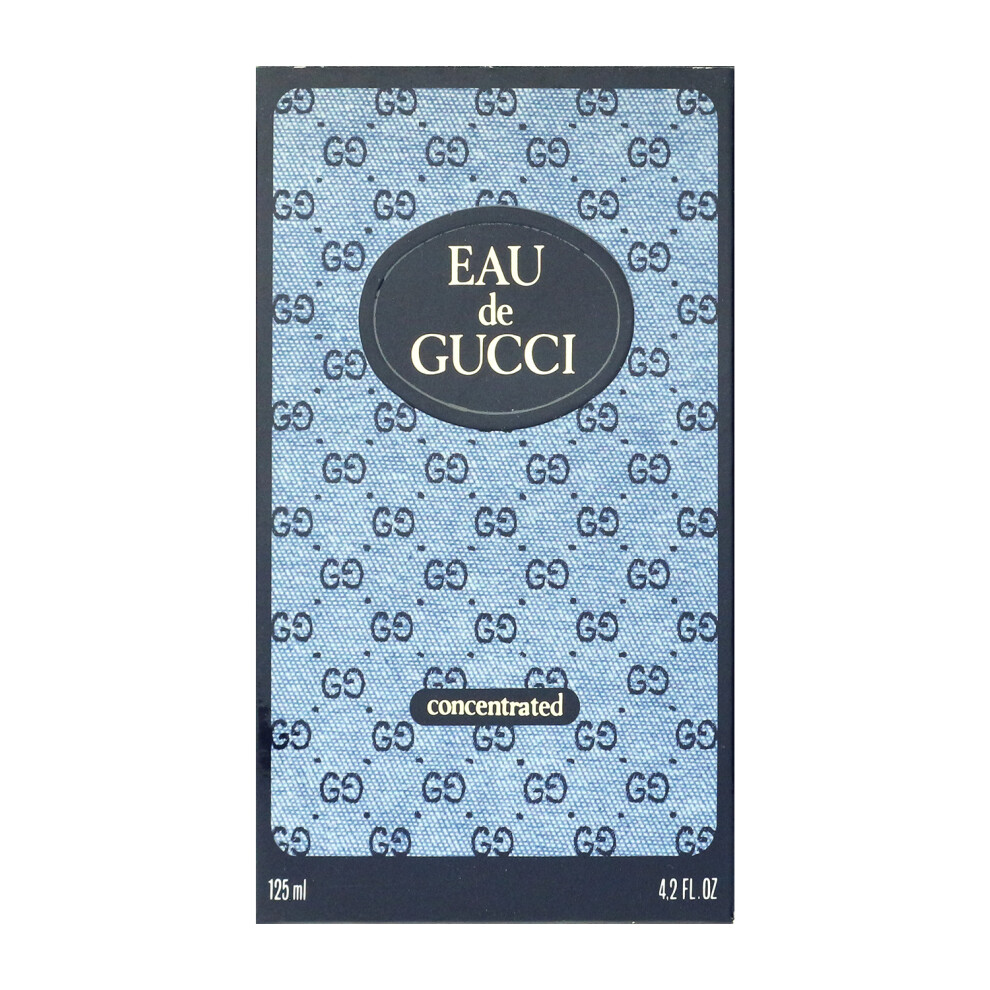 Gucci Eau de Gucci Concentrated Splash 4.2Oz/125ml In Box (Vintage)