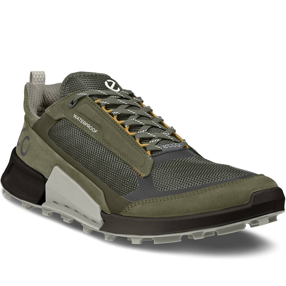 (10.5-11 (45EU), Grape Leaf) ECCO Mens Biom 2.1 X MTN Waterproof Low Walking Trainers Sneakers - Grape Leaf